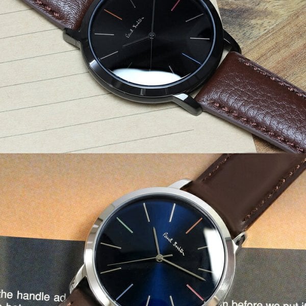ポールスミス Paul Smith 腕時計 メンズ 革ベルト MA 41mm レザー