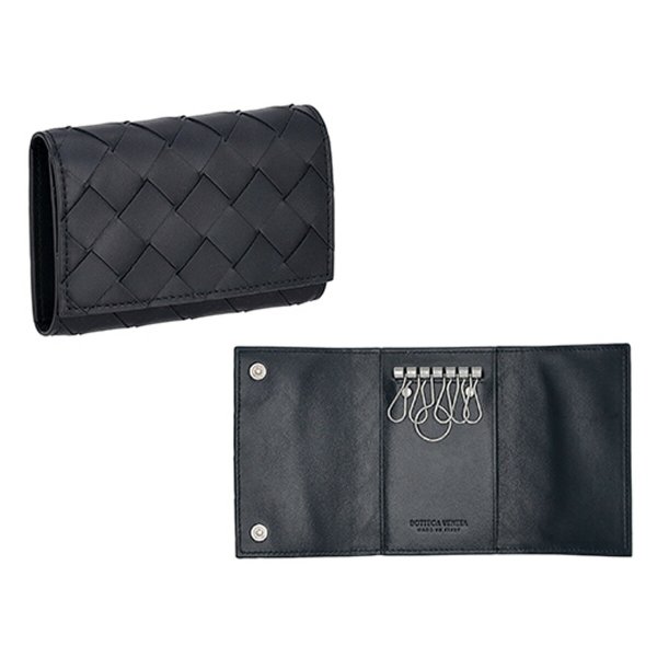 ボッテガ　キーケース　MINI55 ボッテガヴェネタ BOTTEGA VENETA キーケース キーリング付き 5連