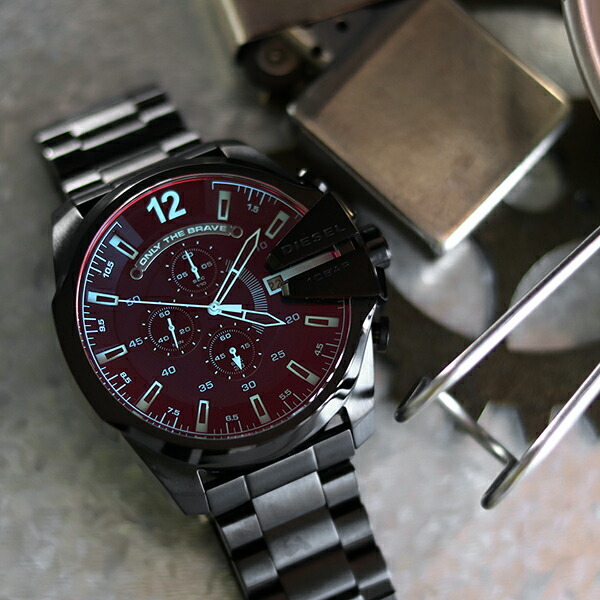 ディーゼル 時計 メンズ メガチーフ 53mm クロノグラフ DZ4318 MEGA 