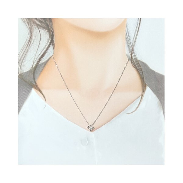 オープンSALE！5％値下げ中 リボン済＆紙袋 4°c ネックレス カナル 