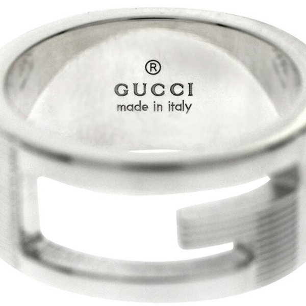 グッチ GUCCI ユニセックス リング 指輪 JP16号 032660-09840-8106-17 