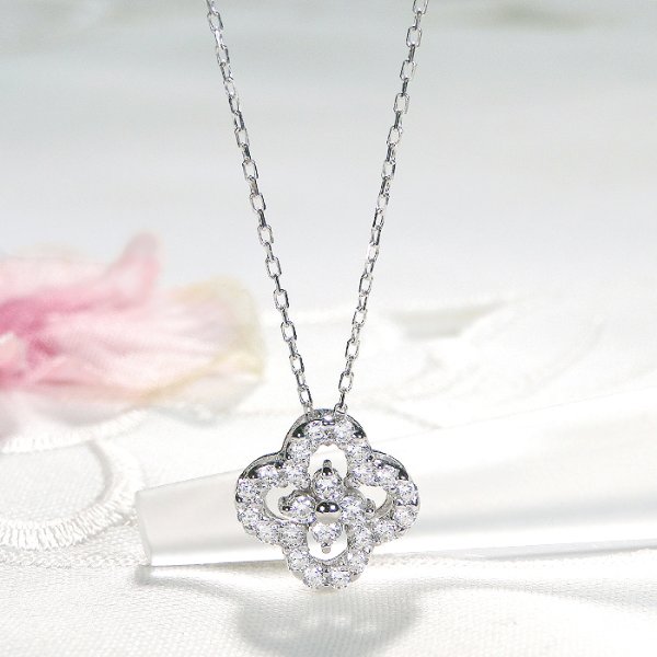 PT 0.40カラット ダイヤモンド ネックレス Pt ダイヤモンド ネックレス 0.40ct 角ダイヤ バゲットダイヤ Z0223