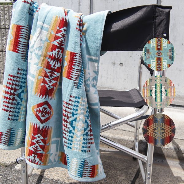 ペンドルトン バスタオル PENDLETON アイコニック ジャガード 147cm