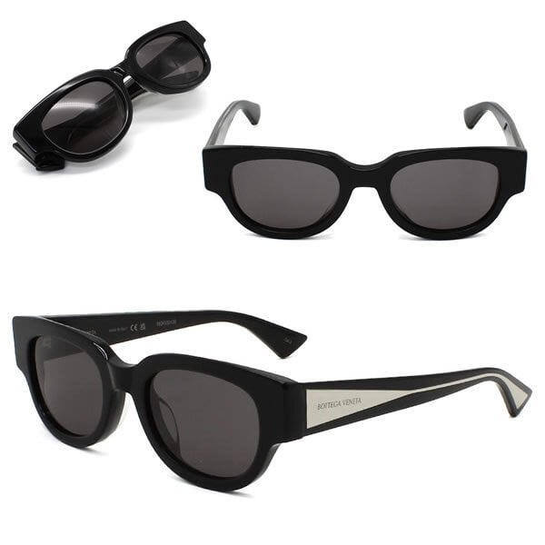 ボッテガヴェネタ サングラス BOTTEGA VENETA BV1278SA-001 ブラック