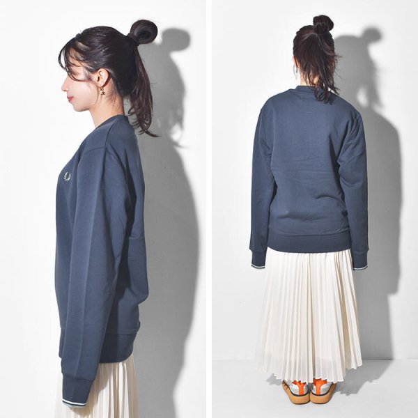 Fred Perry フレッドペリー スウェット トレーナー Crew Neck
