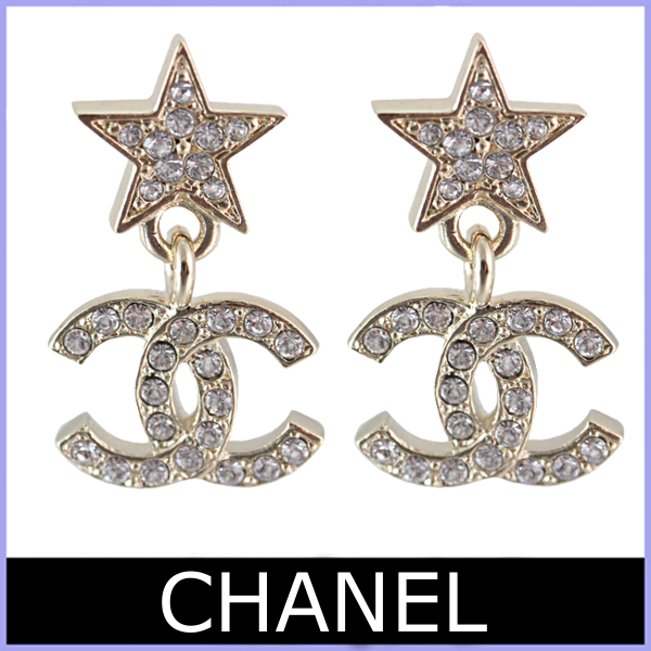 直営店完売】CHANEL ピアス ココマーク スター ゴールド レディース