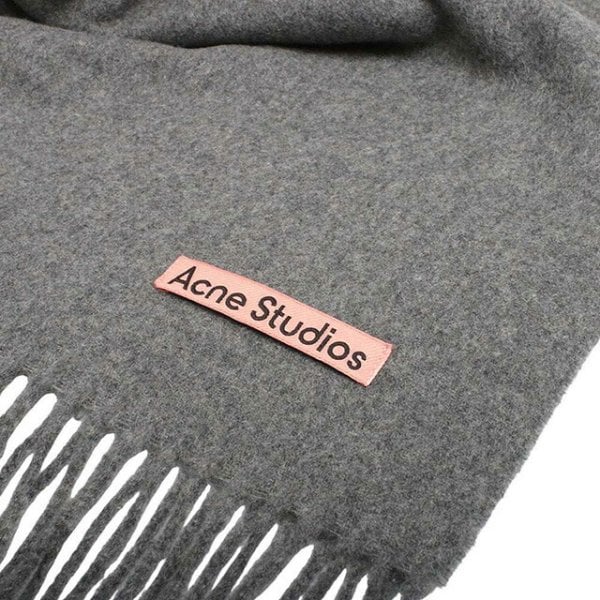 専用Acne Studios アクネステュディオス マフラー チャコールグレー アクネ ストゥディオズ Acne Studios マフラー CA0156-990-GREY