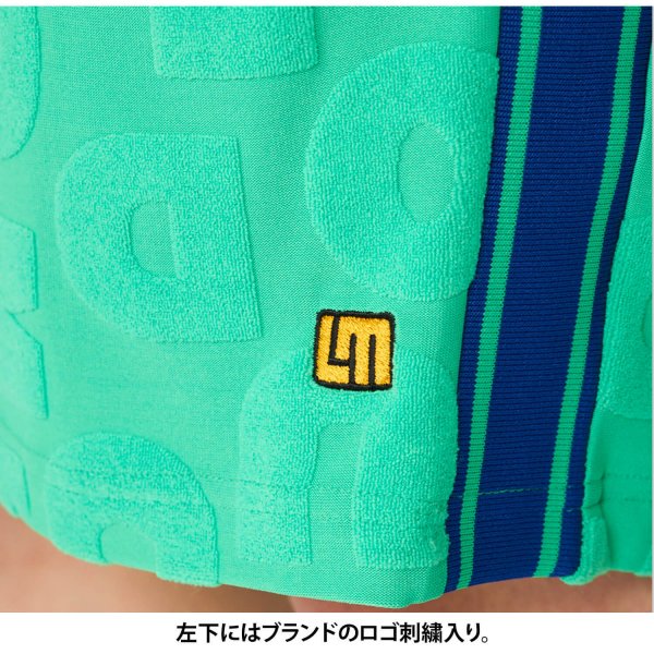 ラウドマウス ゴルフ ハーフパンツ メンズ パイルジャガードロゴ