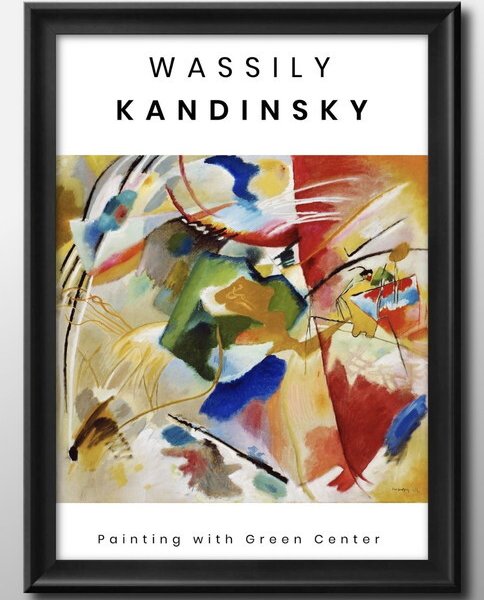 KANDINSKY ポスターフレーム アートパネル Wassily Kandinsky