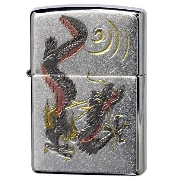 名入れ】zippo ジッポ ライター ジッポーライター 和板ジッポー龍 