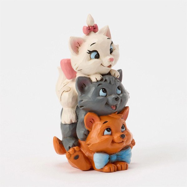 値下げしました！三菱銀行、ディズニーおしゃれキャット 大型カウンター人形 ジム ショア Jim Shore ディズニー トラディション Disney Traditions