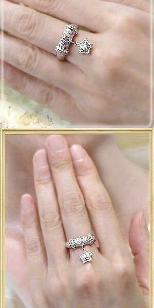 pt900 pt950【0.25ct】スター パヴェダイヤモンドリング『Star Jewelry 