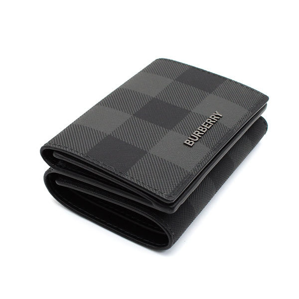 バーバリー 財布 BURBERRY 8062606 A1208 CHECK 三つ折り財布 折り畳み