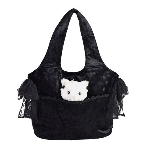 LALUICE ラ ルイス マスコットキャットトートバッグ 猫 ねこ ネコ 