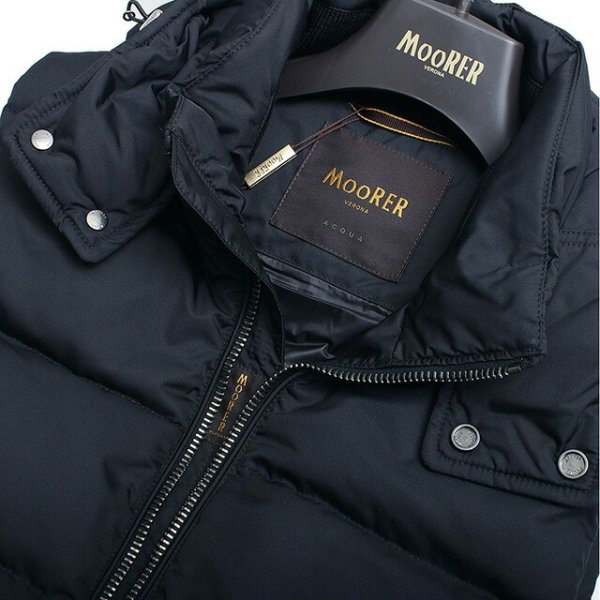 ムーレー MOORER FIRE-WK ダウンベスト MOUGI200307-FIRE-BLU-46 