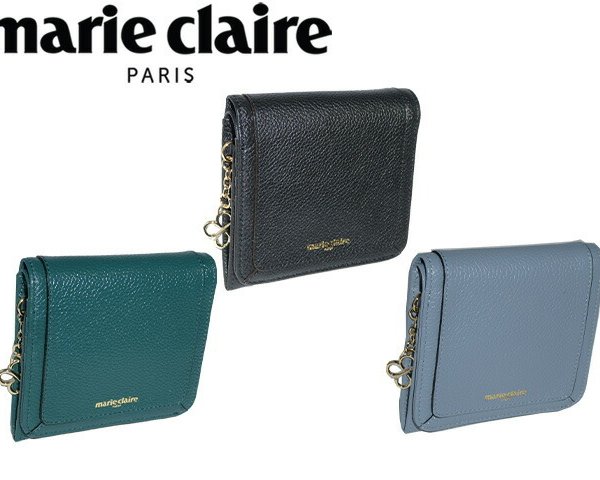 marie claire マリクレール カルーゼル 二つ折り財布 88663 ajk74 - ファッションG - プレゼント ギフトの