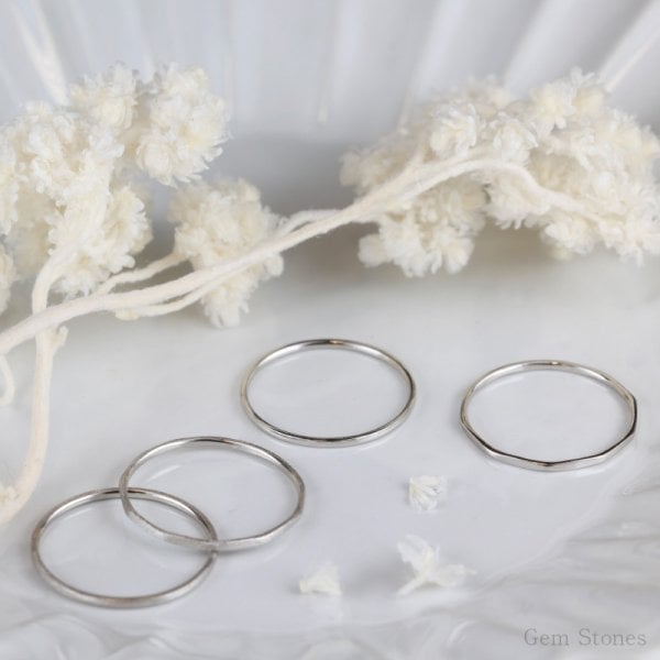 Fine Ring プラチナ Pt900 指輪 シンプルリング プラチナリング 華奢
