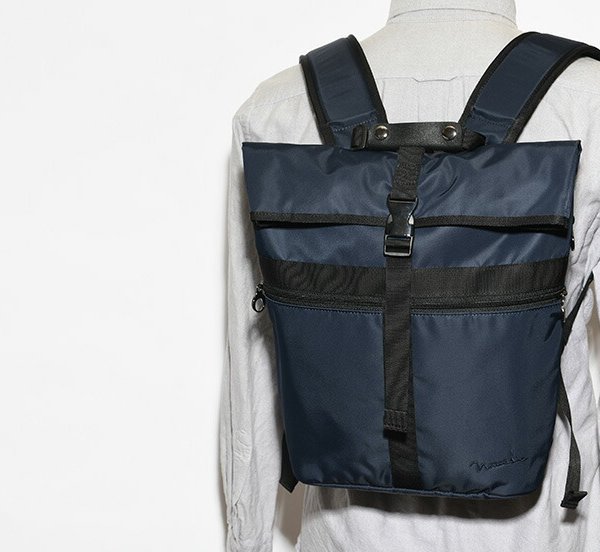メンズ リュック ビジネス NOMADIC ロールトップ ビジネスリュック 