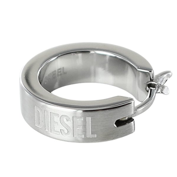DIESEL フープピアス 片耳用　2個セット ディーゼル お揃い ペア ピアス 片耳用 2個セット メンズ レディース