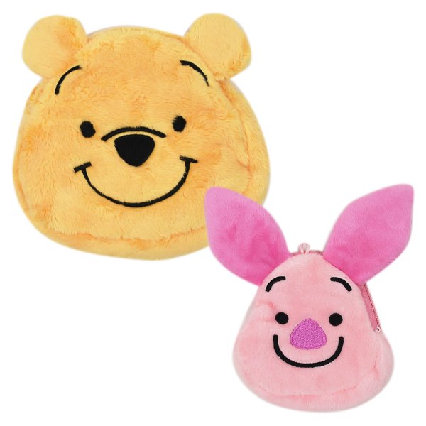 2個セット ミニポーチ DISNEY なかよしポーチセット かわいい ふわふわ