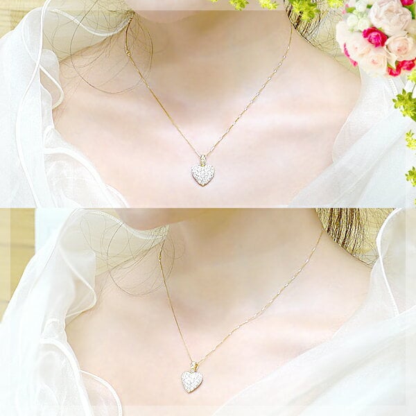 完全無色透明Fカラー・高級仕様】K18YG/PG/WG【1.0ct】ダイヤモンド 
