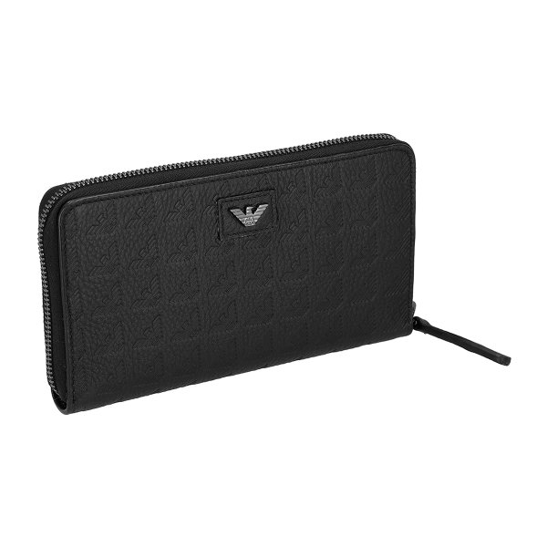 エンポリオアルマーニ EMPORIO ARMANI 財布 長財布 ラウンドファスナー 