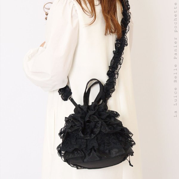 巾着バッグ ポシェット ショルダー かわいい おしゃれ 巾着 財布