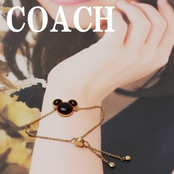 コーチ COACH ブレスレット レディース チェーン ミッキーマウス