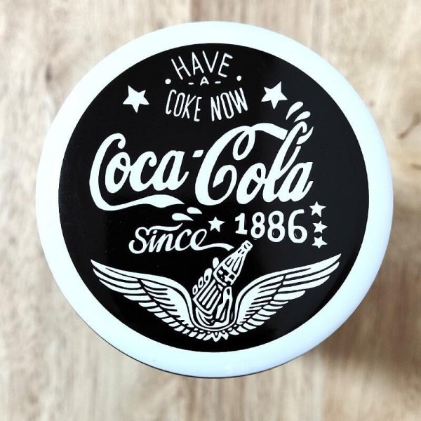 コカ・コーラ ティン キャニスター 小物入れ 収納 蓋つき Coca Cola 