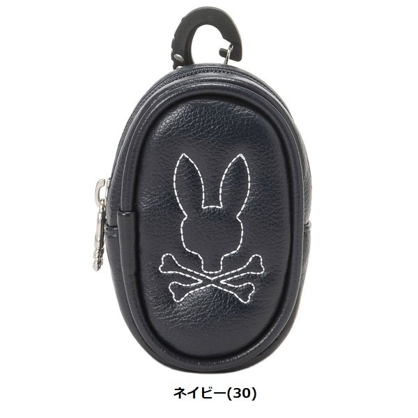 サイコバニー ゴルフ ボールポーチ MONOGRAM Psycho Bunny PBMG4FE2 お
