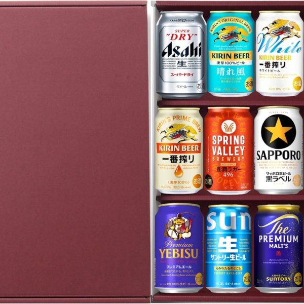 送料無料※一部地域除く】国産ビール 飲み比べ 350ml 12缶 ギフトセット