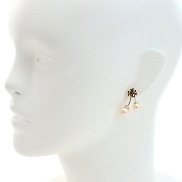トリーバーチ ピアス TORY BURCH キラ パール 147756 700 TORY GOLD 