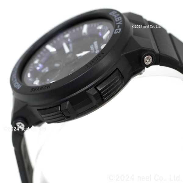カシオ ベビーG CASIO BABY-G ブラック 腕時計 レディース Beach 