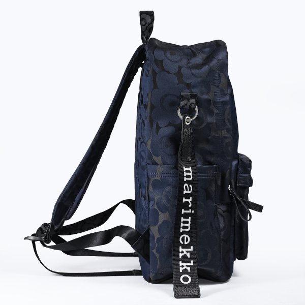 marimekko ウニッコ　ネイビー　リュック マリメッコ marimekko リュック バッグ バックパック ジップトップ