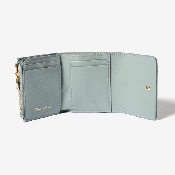 Dior ディオール 30 MONTAIGNE LOTUS WALLET S2057OBAE 三つ折り財布