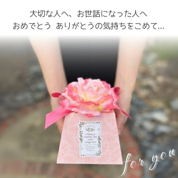 女性が喜ぶ 花と贈る ロクシタン ハンドクリーム 2本 ギフト フラワー