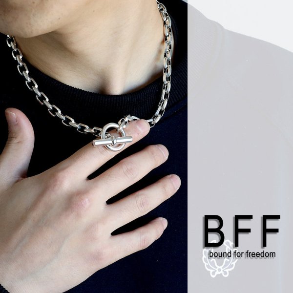 シルバー925 マンテル チェーンネックレス　その他ブランド BFF ブランド シルバー925 マンテルネックレス 重厚 太幅 ごつめ