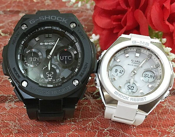 恋人たちのGショックペアウォッチ G-SHOCK BABY-G Gスチール G-MS 