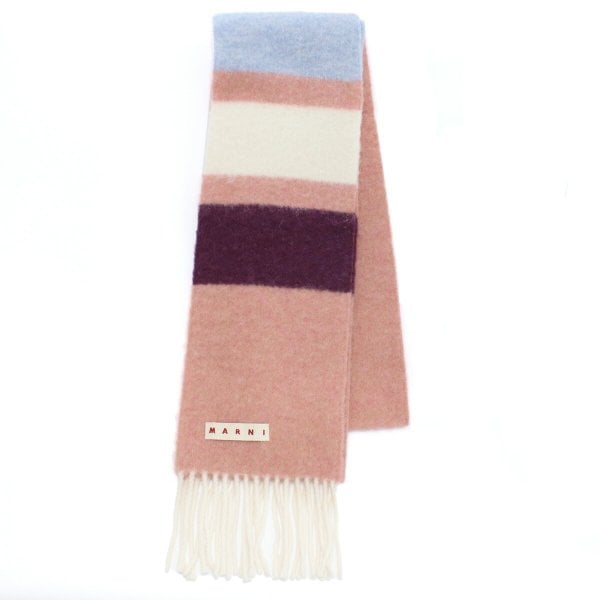 MARNI マルニ SCMC0091Y0 マフラー ピンク系 マルチカラー レディース 