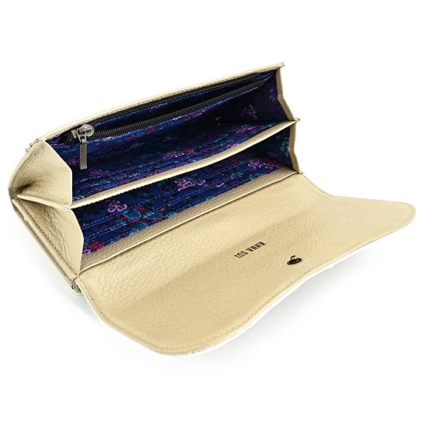 アナスイ 財布 長財布 がま口財布 ゴールド ANNASUI 316110-69 k 