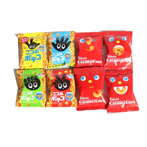 全国送料無料)東ハトミニスナック食べきりセット（キャラメルコーン