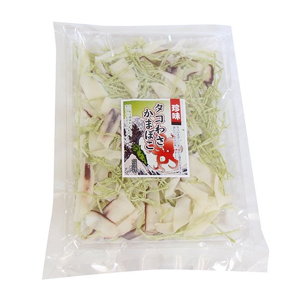 全国送料無料) 森田製菓 タコわさかまぼこ 57g 2コ入り メール便
