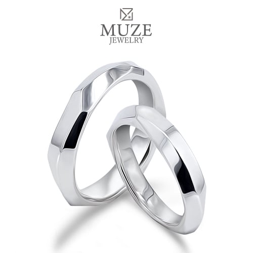 MUZE JEWELRY 【四季の花イラスト刻印】 ペアリング 結婚指輪 マリッジ