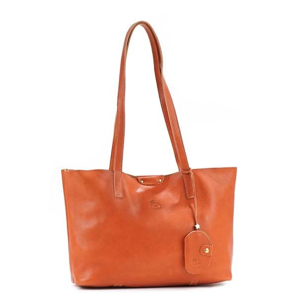 イルビゾンテ IL BISONTE トートバッグ A2624 145 CAMEL 本革 キャメル 