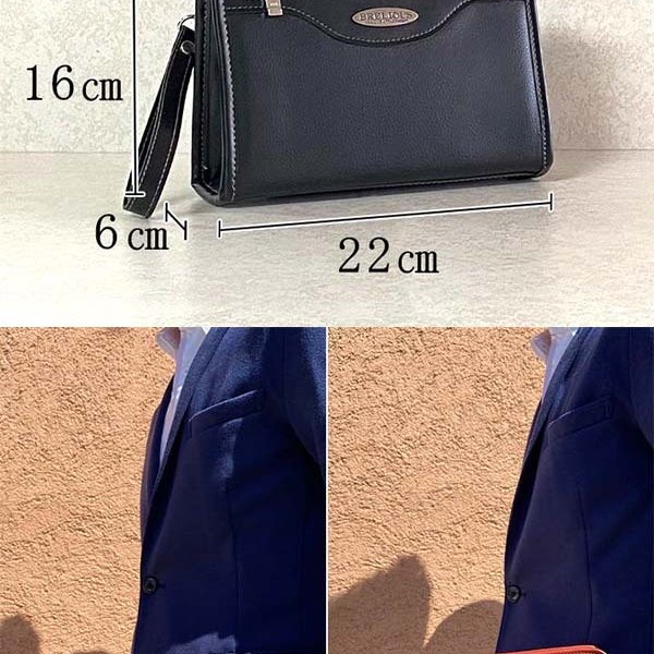 日本製 豊岡鞄 セカンドバッグ クラッチバッグ メンズ 国産 大開き 
