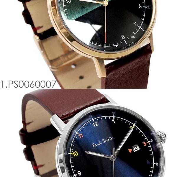ポールスミス Paul Smith 腕時計 メンズ 革ベルト 41mm レザー