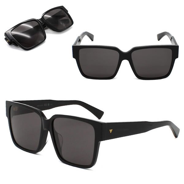 ボッテガヴェネタ サングラス BOTTEGA VENETA BV1287SA-001 ブラック