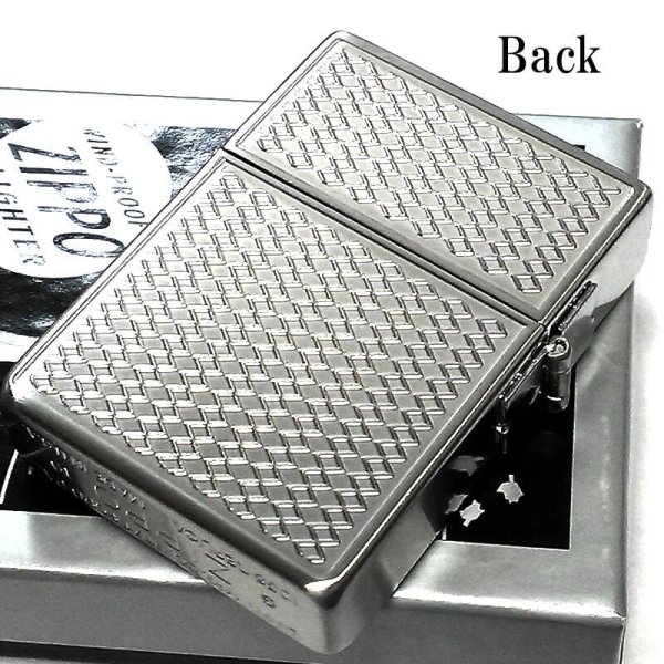 ZIPPO ライター 1935 復刻レプリカ グリルメッシュ ニッケルサテン 