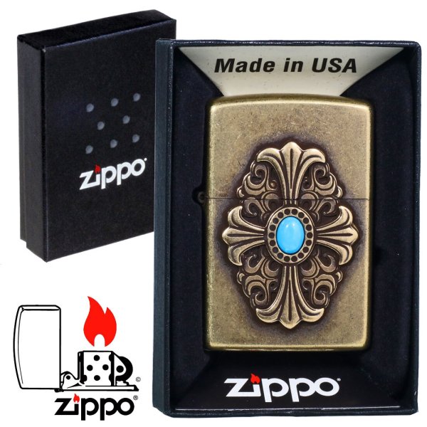 名入れ】送料無料 zippo ジッポ ライター ビッグメタル クロス 