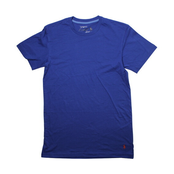 ポロラルフローレン：POLO RALPH LAUREN HANGING CREW Tシャツ (ブルー 